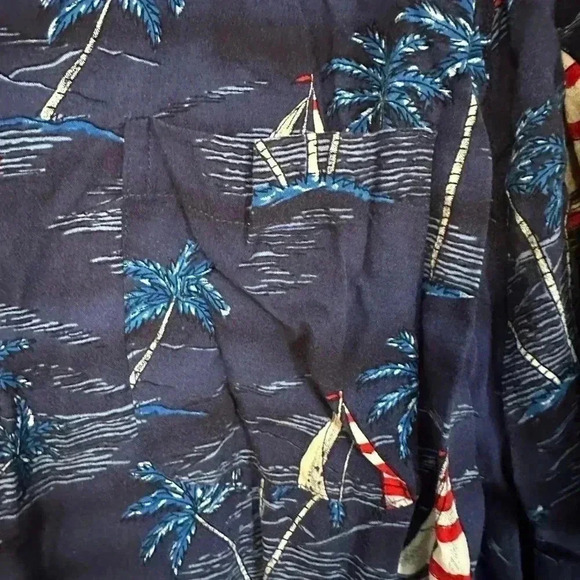 Men’s George button up Hawaiian shirt size 2XL - Picture 7 of 9